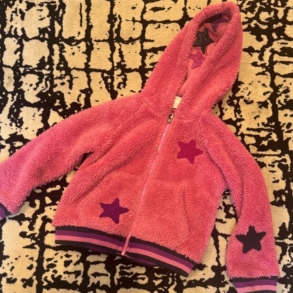 Splendid Pink Fleece Jacket